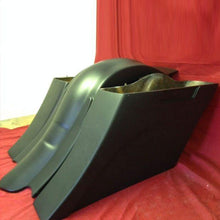 Load image into Gallery viewer, Harley Davidson 6" Extended Stretched Out & Down Saddlebags - No Lids 2014 Model Style Bags - No Cut Outs.