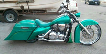 Load image into Gallery viewer, Honda VTX 1800 / 1300 6" Extended Stretched BOLT ON Out & Down Bags Rear Fender Rails Right Cut Out