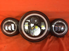 Load image into Gallery viewer, HARLEY, HONDA, SUZUKI, YAMAHA, KAWASAKI LED DAYMAKER HEADLIGHTS - SKU: AD0045
