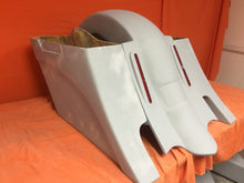 Load image into Gallery viewer, Honda Shadow Sabre 1100 6" Extended Saddlebags Out & Down Bags LED Rear Fender Dual Cut Out