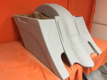 Load image into Gallery viewer, Honda Shadow Sabre 1100 6" Extended Saddlebags Out & Down Bags Rear Fender Dual Cut Out