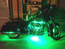 Load image into Gallery viewer, White 4pc LED Kit Engine Fairing Body Kit Lights Glow Accent Lighting for Harley