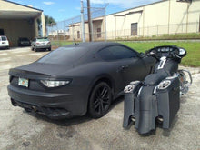 Load image into Gallery viewer, Harley Davidson 6" Extended Stretched Out & Down Saddlebags Fender - No Lids 2014 Model Bags - Dual Cut Outs