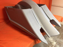 Load image into Gallery viewer, Harley Davidson 6" Trendsetter Extended Saddlebag Fender Kit - Dual Cut Outs No Lids / 2014