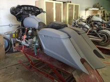 Load image into Gallery viewer, Harley Davidson 6″ Trendsetter Extended Saddlebag LED Fender Kit – No Cut Outs No Lids / 2014 – 2018