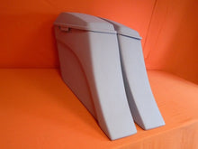 Load image into Gallery viewer, Harley Davidson 6" Extended Stretched Out & Down Saddlebags - 2014 Model Style Bags lids - No Cut Outs