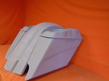 Load image into Gallery viewer, Harley Davidson Heritage Softail 5" Extended Saddlebags Dual 6 X 9 Speaker Lids Fender Right Cut Out