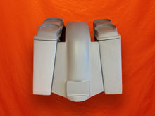 Load image into Gallery viewer, Harley Davidson 4" Extended Stretched Saddlebags Dual 6.5" Speaker Lids and Replacement Fender 89 - 08 - No Cut Outs