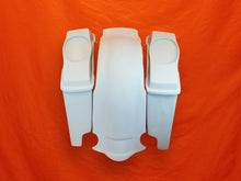 Load image into Gallery viewer, Harley Davidson Bagger 4" Extended Stretched Bags 6.5" Speaker Lids Cut Fender