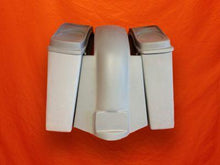 Load image into Gallery viewer, Harley Davidson 4" Extended Stretched Saddlebags Dual 6 x 9 Speaker Lids and Replacement Fender 89 - 08 - No Cut Outs