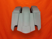 Load image into Gallery viewer, Harley Davidson 5 Extended Saddlebags With Cut Outs Replacement Fender 6x 9 Speaker lids 09 - 13