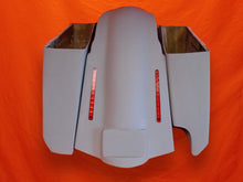 Load image into Gallery viewer, Harley Davidson 5" Stretched Extended Saddlebags With Right Cut Out - LED Fender No Lids