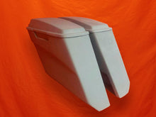 Load image into Gallery viewer, Harley Davidson 5" Extended Stretched Saddlebags Lids No Cut Outs