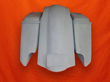 Load image into Gallery viewer, Harley Davidson 5" Stretched Extended Saddlebags With Cut Outs Fender 6.5" Speaker Lids
