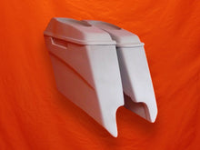 Load image into Gallery viewer, Harley Davidson 5" Extended Stretched Saddlebags 6 x 9 Speaker Lids With Cut Outs