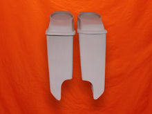 Load image into Gallery viewer, Harley Davidson 5" Extended Stretched Saddlebags 6 x 9 Speaker Lids With Cut Outs