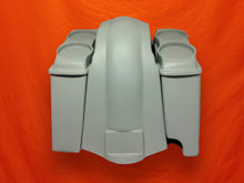 Load image into Gallery viewer, Harley Davidson Heritage Softail 4" Extended Saddlebags Dual 6 X 9 Speaker Lids Fender Right Cutout