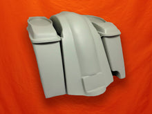 Load image into Gallery viewer, Harley Davidson 4" Extended Saddlebags 6.5" Speaker Lids Fender Right Cutout