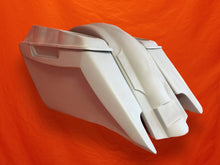 Load image into Gallery viewer, Harley Davidson 2014 ? 2018 5 Fifty Five Extended Stretched Saddlebag Fender Kit ? Dual Cut Outs and Dual 65Speaker Lids