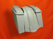 Load image into Gallery viewer, Harley Davidson Touring 6" Extended Saddlebags 6.5" Speaker Lids Fender No Cutouts