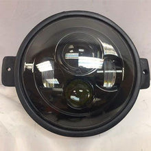 Load image into Gallery viewer, 7" Kawasaki Voyager & Vaquero DAYMAKER Replacement Headlight Black LED Light Projector HID Bulb