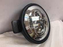 Load image into Gallery viewer, 7" Kawasaki Voyager & Vaquero DAYMAKER Replacement Headlight Chrome LED Light Projector HID Bulb
