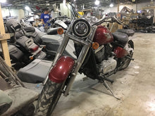 Load image into Gallery viewer, 7" DAYMAKER Kawasaki Vulcan Nomad 800 Black With Blue Halo HID LED Light Bulb Headlight Motorcycle