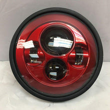 Load image into Gallery viewer, 7" DAYMAKER Kawasaki Vulcan Nomad 800 Replacement Red HID LED Light Bulb Headlight Motorcycle