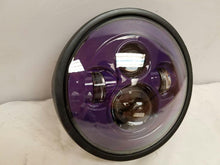 Load image into Gallery viewer, 7" DAYMAKER Kawasaki Vulcan Nomad 800 Replacement Purple HID LED Light Bulb Headlight Motorcycle