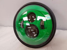 Load image into Gallery viewer, 7" DAYMAKER Kawasaki Vulcan Nomad 800 Replacement Green HID LED Light Bulb Headlight Motorcycle