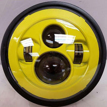 Load image into Gallery viewer, 7" DAYMAKER Kawasaki Vulcan Nomad 800 Replacement Yellow HID LED Light Bulb Headlight Motorcycle