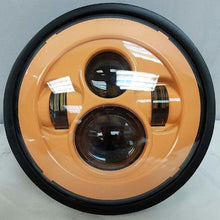 Load image into Gallery viewer, 7" DAYMAKER Kawasaki Vulcan Nomad 800 Replacement Salmon HID LED Light Bulb Headlight Motorcycle