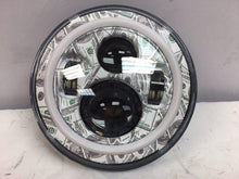 Load image into Gallery viewer, 7" DAYMAKER Custom Big Money Daymaker Design With Orange Halo Projector HID LED Light Bulb Headlight Motorcycle Harley