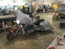 Load image into Gallery viewer, Honda Shadow 750 Extended Stretched Saddlebag Kit 6" Trendsetter Bag Set Kit Rails Latches