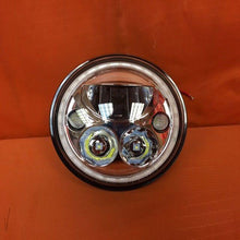 Load image into Gallery viewer, 7" DAYMAKER Killer Replacement Chrome Projector HID LED Light Bulb Headlight Motorcycle Harley