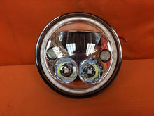 Load image into Gallery viewer, 7" DAYMAKER Killer Replacement Chrome Projector HID LED Light Bulb Headlight Motorcycle Harley