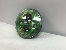 Load image into Gallery viewer, 7" DAYMAKER Replacement Weed Design Projector HID LED Light Bulb Headlight Motorcycle Harley