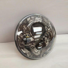 Load image into Gallery viewer, 7" DAYMAKER Replacement Walking Dead Design Projector HID LED Light Bulb Headlight Motorcycle Harley