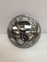 Load image into Gallery viewer, 7" DAYMAKER Replacement Walking Dead Design Projector HID LED Light Bulb Headlight Motorcycle Harley