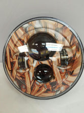 Load image into Gallery viewer, 7" DAYMAKER Replacement Copper Bullet Design Projector HID LED Light Bulb Headlight Motorcycle Harley