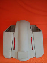 Load image into Gallery viewer, Harley Davidson 5" Softail Heritage Extended Stretched Saddlebags No Lids LED Fender No CutOuts