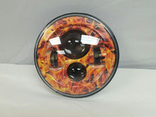 Load image into Gallery viewer, 7" DAYMAKER Replacement Flame Design Projector HID LED Light Bulb Headlight Motorcycle Harley