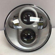 Load image into Gallery viewer, 5 3/4" DAYMAKER Replacement SILVER Projector HID LED Light Bulb Headlight Motorcycle Harley 5.75"