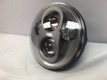 Load image into Gallery viewer, 5 3/4" DAYMAKER Replacement SILVER Projector HID LED Light Bulb Headlight Motorcycle Harley 5.75"