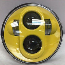 Load image into Gallery viewer, 5 3/4" DAYMAKER Replacement YELLOW Projector HID LED Light Bulb Headlight Motorcycle Harley 5.75"
