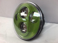 Load image into Gallery viewer, 5 3/4" DAYMAKER Replacement CAMO GREEN Projector HID LED Light Bulb Headlight Motorcycle Harley 5.75"