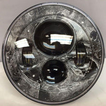 Load image into Gallery viewer, 7" DAYMAKER Replacement Ghosts Design Projector HID LED Light Bulb Headlight Motorcycle Harley