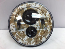 Load image into Gallery viewer, 7" DAYMAKER Replacement Brown Camo Design Projector HID LED Light Bulb Headlight Motorcycle Harley