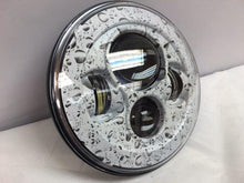 Load image into Gallery viewer, 7" DAYMAKER Replacement White Bubbles Design Projector HID LED Light Bulb Headlight Motorcycle Harley