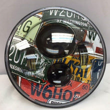 Load image into Gallery viewer, 7" DAYMAKER Replacement License Plates Design Projector HID LED Light Bulb Headlight Motorcycle Harley